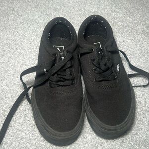Boys Vans sneakers tried on and never worn